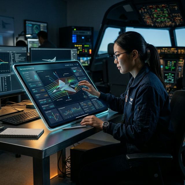 aviation student analysis tablet